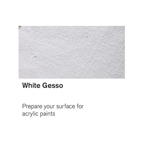 Winsor & Newton Professional Acrylic Medium, White Gesso, 450ml (15.2-oz) - color: White Gesso, style: 450ml (15.2-oz)