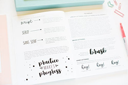 CreateSpace Classics Lettering and Modern Calligraphy: A Beginner's Guide: Learn Hand Lettering and Brush Lettering