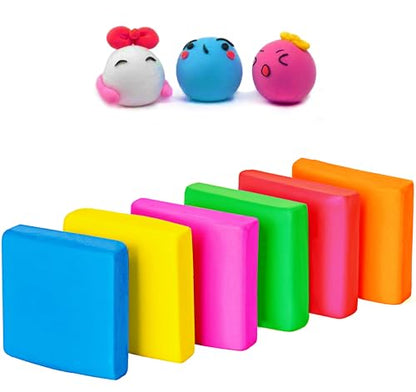 Kneaded Erasers for Artists Painting, Drawing & Art Supplies – Gum Kneadable Erasers for Pencils Bulk Kids Prizes, Party Favors, School Supplies, 6 PCS