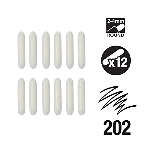 FW Mixed Media Paint Marker Nibs, Pack of 12, Medium 2-4mm Round nibs (D160323202) - style: 2-4MM Round, Nibs