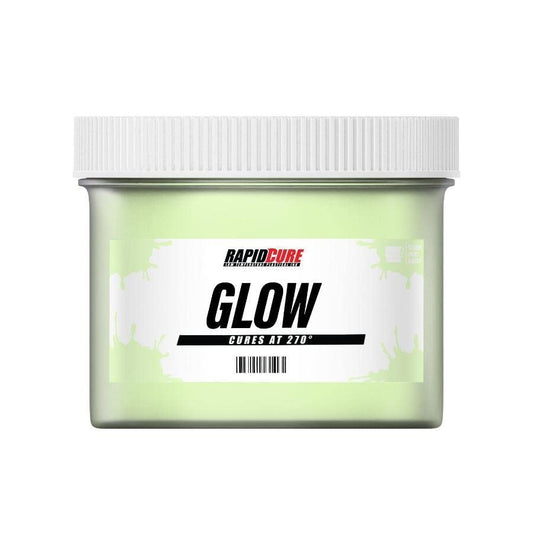 Rapid Cure® Screen Printing Ink Glow in The Dark (Quart - 32oz.) - Plastisol Ink for Screen Printing, Fast Curing Fabric Paint - Screen Print Direct®, USA Made - color: Glow, size: 32 fl oz