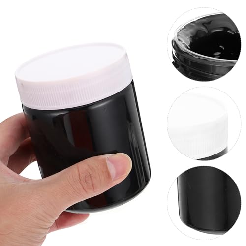 Luxshiny Water Based Printing Ink 300ml Bottle Black Watercolor Pigment for Creation and DIY Lightweight Portable Art Handicrafts Painting Tool