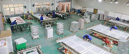 23 x 31 Inch Pre-Stretched Aluminum Silk Screen Printing Frames with 130 White Mesh (6 Pack Screens)