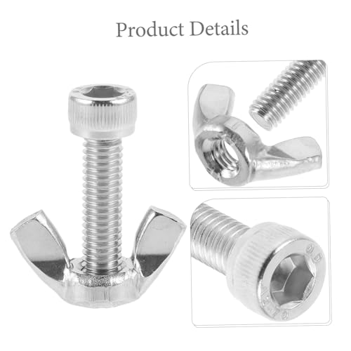 BATHVEVE 14pcs Metal Screw Set for Pottery Wheel Bat Pins Replacement Kit Bolts and Set Ceramic Tools for Beginners