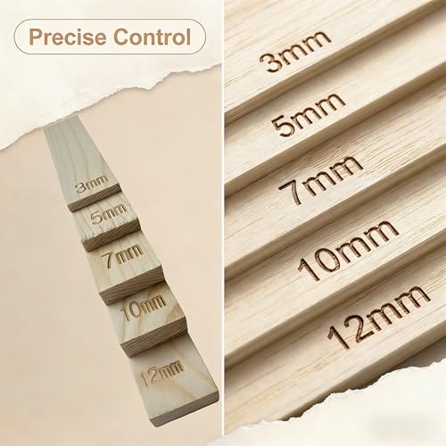 Lupnkl 12-Pack Ceramic & Pottery Tools Kit Clay Rolling Pin & Slab Roller for Pottery, Ideal for Clay Projects & Pottery Teaching, Complete Ceramic Tools Kit