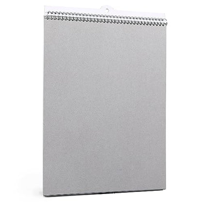 eeBoo: Shark & Friends Spiral Bound Blank Sketchbook - 60 Pages, 140 GSM/95 LB Paper, 8.5x11, Eco-Friendly, Kids Art Supplies - style: Shark & Friends