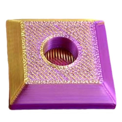 Diamond Art Painting Embossing Roller 3D Printing Diamond Art Painting Seal Press Diamond Art Painting Roller Tool Set for Multi-Color Square & Circular Drills (Purple Gold Gradient) - color: Purple Gold Gradient