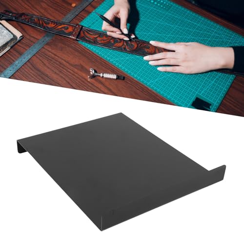 TOPINCN Bench Hook Inking Plate Block Printing Supplies Linocut Tools Woodcut Printing 9.1x7.1x1.0in Iron Material with Screw Hole for Secure Carving and Inking