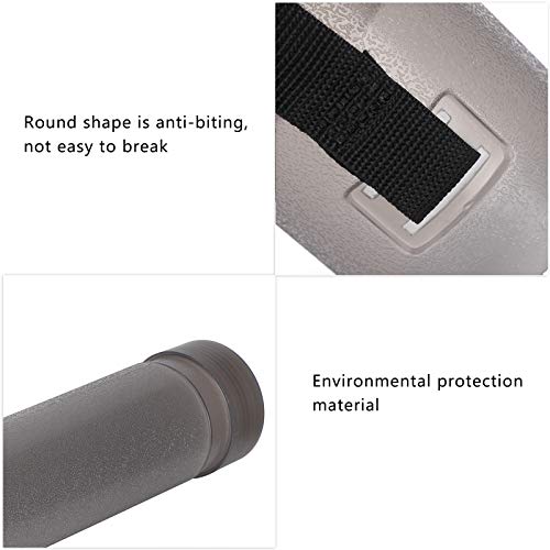 Telescopic Drawing Tube Expandable Painting Tube Retractable Art 34.4 Inches PE Plastic Storage Case with Flip Cover for Posters Maps Documents Blueprints (Dark Gray) - color: Dark Gray
