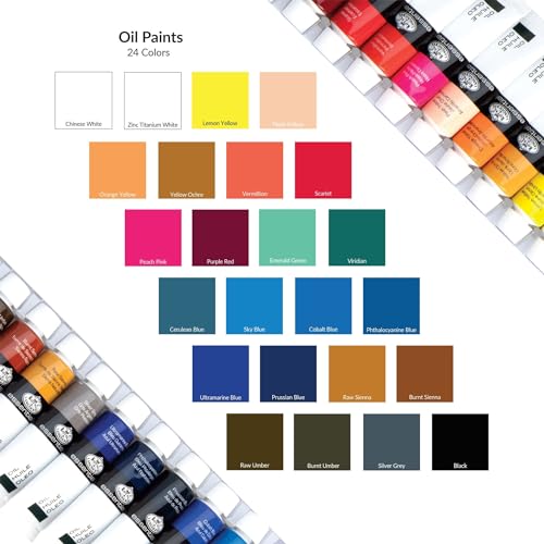 Oil Paint 24/PK 24/PKG