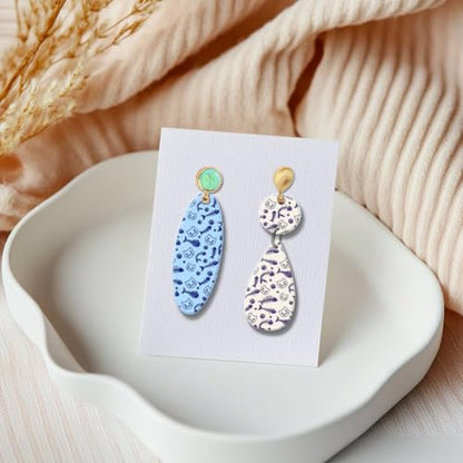 CHGCRAFT Fish Bones Texture Polymer Clay Texture Sheets Cat Silicone Texture Stamp Clay Modeling Cat Claws Pad Texture Sheets for Polymer Clay Making Earrings Jewelry - style: Fish Bones