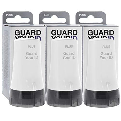 Guard Your ID Advanced 2.0 Roller Identity Privacy Stamp for Identity Theft Prevention and Security (Regular 3-Pack, White) - color: White, size: Regular 3-Pack
