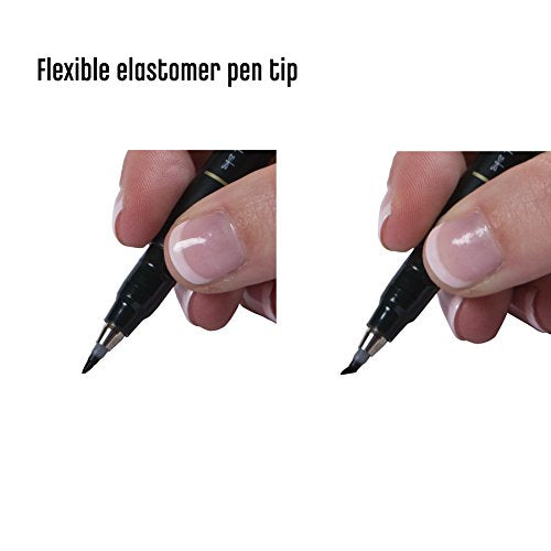 Tombow 82039 Fudenosuke Brush Pen, Soft Tip (5 Pack), Black, 5 Piece - style: Soft Tip