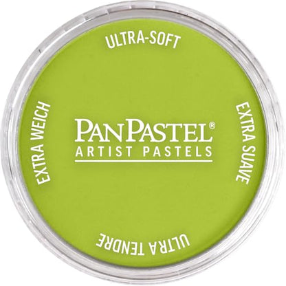 PanPastel Artist Pastels by GOLDEN, Bright Yellow Green, 2.44” / 62mm Pan Diameter, Professional Artist Pastels, Unique Pan Format (cake-like) - color: Bright Yellow Green, size: 1 Count (Pack of 1)