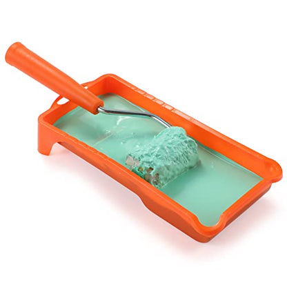 Paint Roller, 2 Inch Small Fine Finish Paint Roller Kit with Tray - Mini Roller Frame,Microfiber Roller Covers,Mini Acrylic Fiber Trim Brush House Decoration Painting