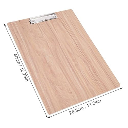 Artist Sketch Board, 15.75x11.34in Wooden Drawing Board Travel Painting Board with Clip for Drawing Writing Board Classroom Studio or Field Use
