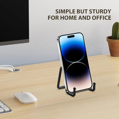 DIDUDIDU Plate Holder Easel Display Stand - Metal Plate Stands for Display - Tabletop Picture Stand - Black Iron Easels for Display Pictures | Photo Frames | Book | Decorative Plates | Plaque - size: 3 inch (2 pack)