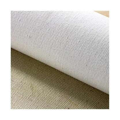 Cotton Canvas Roll, Primed Cotton Linen Blend Blank Canvas Roll for Painting 5m 28-48cm Width(28cm Width) - color: 28cm Width