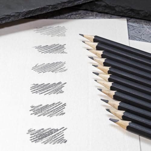 Idena 23906 Sketching Pencils Assorted Hardness Levels Pack of 12