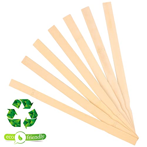 Wooden Paint Stir Sticks - 14 Inch REWISS Paint Sticks Wood Stirrers Paddles Resin or Wooden Craft Sticks, Garden and Library Markers(Pack of 50) - size: 14 inch(50pcs)