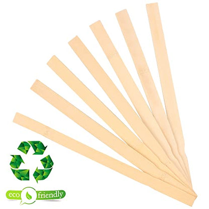 Wooden Paint Stir Sticks - 14 Inch REWISS Paint Sticks Wood Stirrers Paddles Resin or Wooden Craft Sticks, Garden and Library Markers(Pack of 50) - size: 14 inch(50pcs)