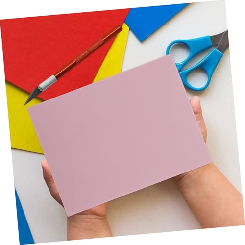 BATHVEVE Pink Rubber Carving Blocks for Stamp Making Soft Linoleum Block Printing Kit for Artists DIY Craft Supplies for Printmaking