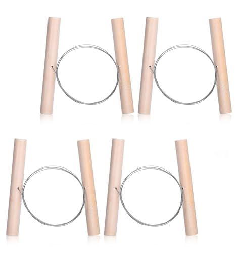 4 Pcs Clay Wire Cutter, Adjustable Cutting Tools for Pottery Clay, Wire Cutters for Clay, Ceramics, Sculpting and DIY Art Craft Projects