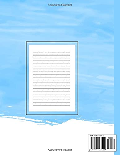 Hand Lettering Sheets for Beginners: Pages for Writing Practice of Brush Lettering Calligraphy ,Suitable for Starter with Slant Angle lined Papers to Trace Alphabet