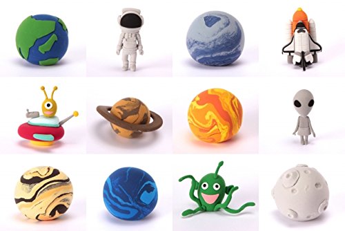 Soft clay set pack of 10 (1, whtie)