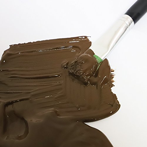 Mont Marte Discovery School Acrylic, Burnt Umber, 1/2 Gallon (2 Liter). Ideal for Students and Artists. Excellent Coverage and Fast Drying. Pump Lid Included. - color: Burnt Umber