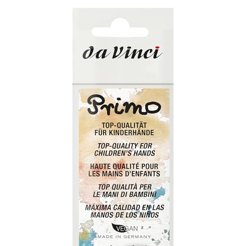 da Vinci Student Series 5019B Primo, Round and Flat Synthetic with Blue Handle, Sizes 12 and 16 - color: Blue, style: Synthetic