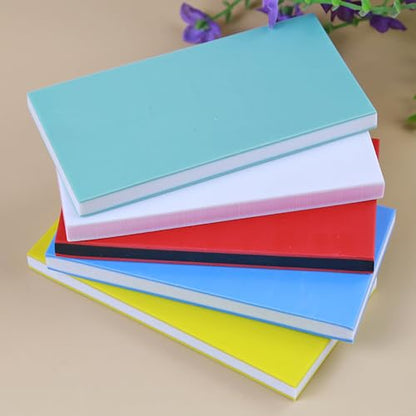 Rubber Stamp Carving Blocks, 4 Pcs Colorful 3.9 Inch x 1.97 Inch x 0.7 Inch TPR Rubber Blocks for DIY Carving (Color)