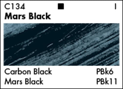 Grumbacher Academy Acrylic Paint, Gloss, 90ml/3 oz Metal Tube, Mars Black Hue - color: Mars Black, size: 3 Fl Oz (Pack of 1)
