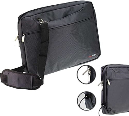 Navitech Black Water Resistant Graphics Tablet Bag - Compatible with XP-PEN Artist Pro 19 (Gen 2) Graphics Tablet