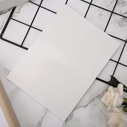 White Craft Foam Block for DIY Rubber Stamping Card Making Scrapbooking Cuttable Lightweight Art Supply - color: White