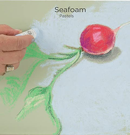 Paramount Pro-Tones All-Media Toned Canvas Panels 3-Pack - Triple-Primed 100% Cotton Canvas, Non-Reflective Colors - Seafoam 12x16 - color: Seafoam, size: 12x16"