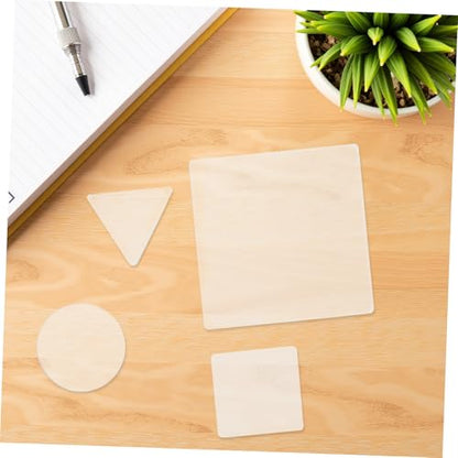 WRITWAA 4pcs Gel Printing Plates Gel Press Monoprinting Kit Reusable 8mm Thick 152x152mm for Scrapbooking Card Making and Artistic Printmaking Supplies