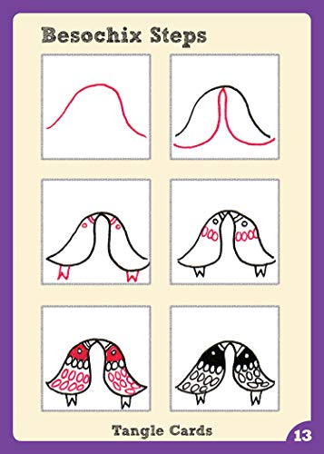 Yoga for Your Brain Original Edition: Tangle Cards (Design Originals) A Portable Deck of Zentangle (R) Cards with 40 Step-by-Step Tangling Patterns and Easy Beginner-Friendly Instructions, in a Case