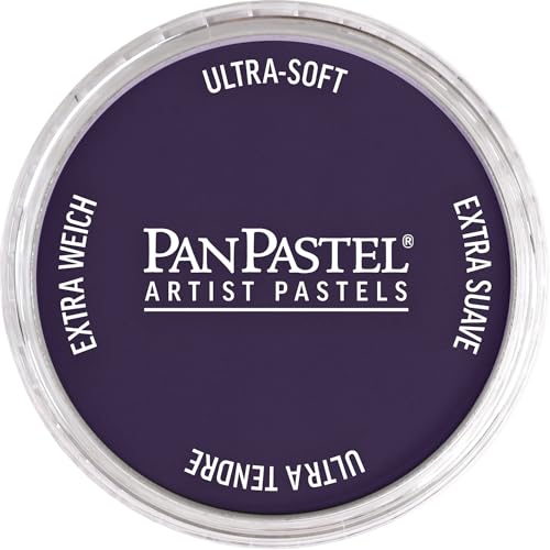 PanPastel Artist Pastels by GOLDEN, Violet Shade, 2.44” / 62mm Pan Diameter, Professional Artist Pastels, Unique Pan Format (cake-like) - color: Violet Shade, size: 1 Count (Pack of 1)