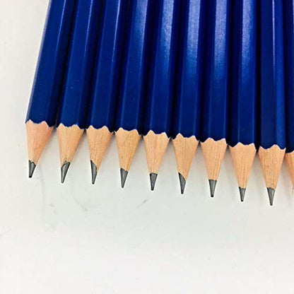 XDT#B Drawing Pencils 24 Piece Set, Pro Art Graphite Sketching&Shading Supplies, Ideal For Kid Beginner Student Adults Artist - color: B 29 Pc Set