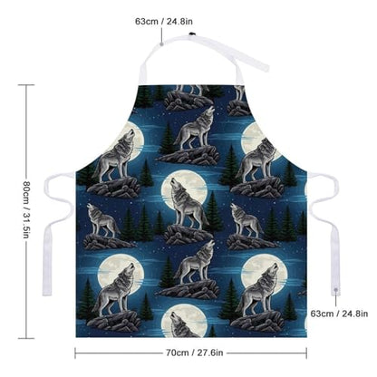 Chef Bib Apron for Restaurant, Anti-Stain with Pocket Adjustable, Cooking Dishwashing Lab Use - color: Style (555)