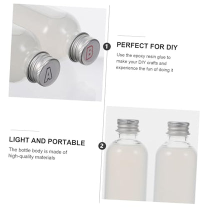 DOITOOL 600g Liquid Silicone Mold Making Kit Translucent Ab Glue for Unique Crafts Projects for Art Home Decor