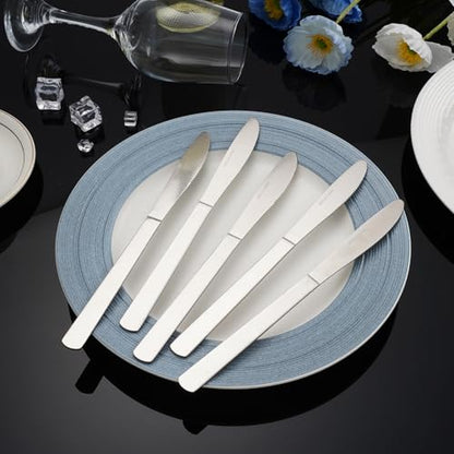 36 PCS Dinner Knifes Set - Windsor Stainless Steel Table Knives 8.7 Inch with Dishwasher Safe Butter Knives,Metal Butter Knofe,Dinner Knife Silverware for Home,Kitchen or Restaurant - size: 36PCS Dinner Kinfe