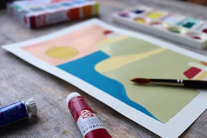Royal Talens Gouache - Mixing Set of 8, 20 ml tubes