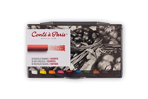 Conte a Paris Pastel Dry Conté à Paris Soft 10 Colors, 10 Colors