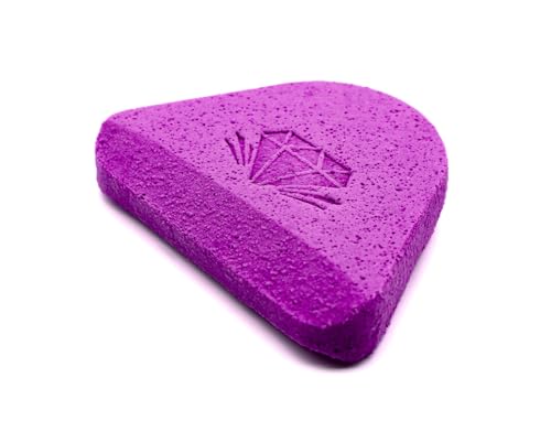DiamondCore Tools Pottery Sponges - 3 Clay Sponge Options, Ceramics Finishing & Shaping, Pottery Wheel Throwing Tool (Medium Sponge - Purple) - color: Medium Sponge - Purple