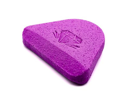 DiamondCore Tools Pottery Sponges - 3 Clay Sponge Options, Ceramics Finishing & Shaping, Pottery Wheel Throwing Tool (Medium Sponge - Purple) - color: Medium Sponge - Purple