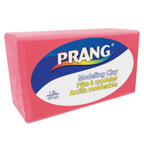 Prang Modeling Clay, Pink, 1 Lb. - color: Pink, size: 1 lb