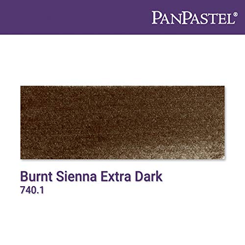 PanPastel Ultra Soft Artist Pastel, Burnt Sienna Extra Dark - color: Burnt Sienna Extra Dark, size: 1 Count (Pack of 1)