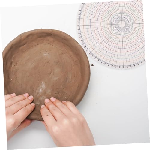 IWOWHERO Pottery Trimmer Tool Circular Divider for Ceramic Precision Drawing Ruler for Pottery Projects Suitable for All Skill Levels